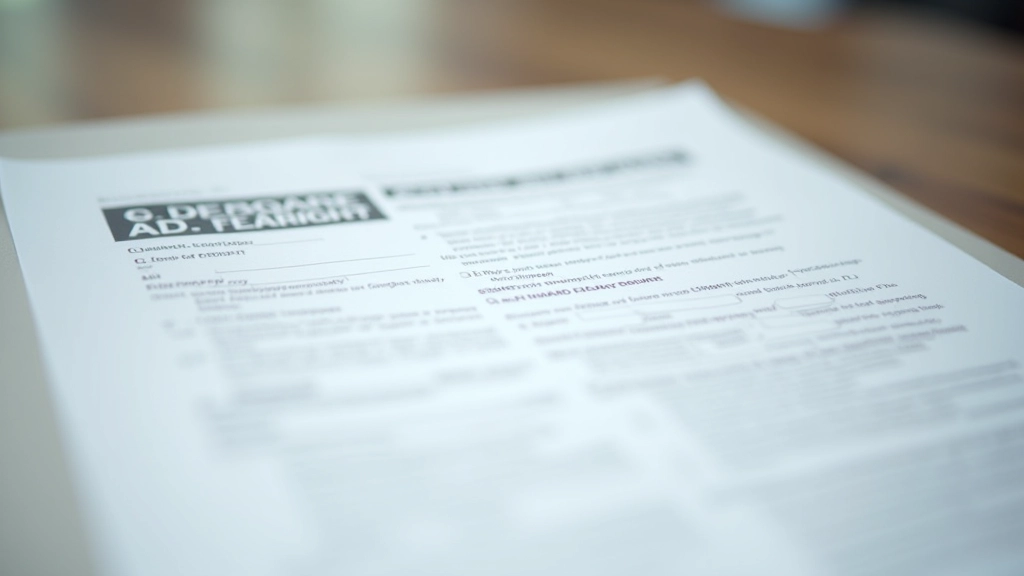 Lease agreement document being reviewed with highlighter